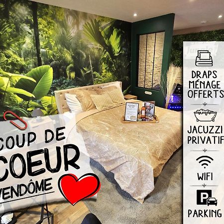 Appartement Chambre Cosy - Jacuzzi - Little Room ヴァンドーム エクステリア 写真